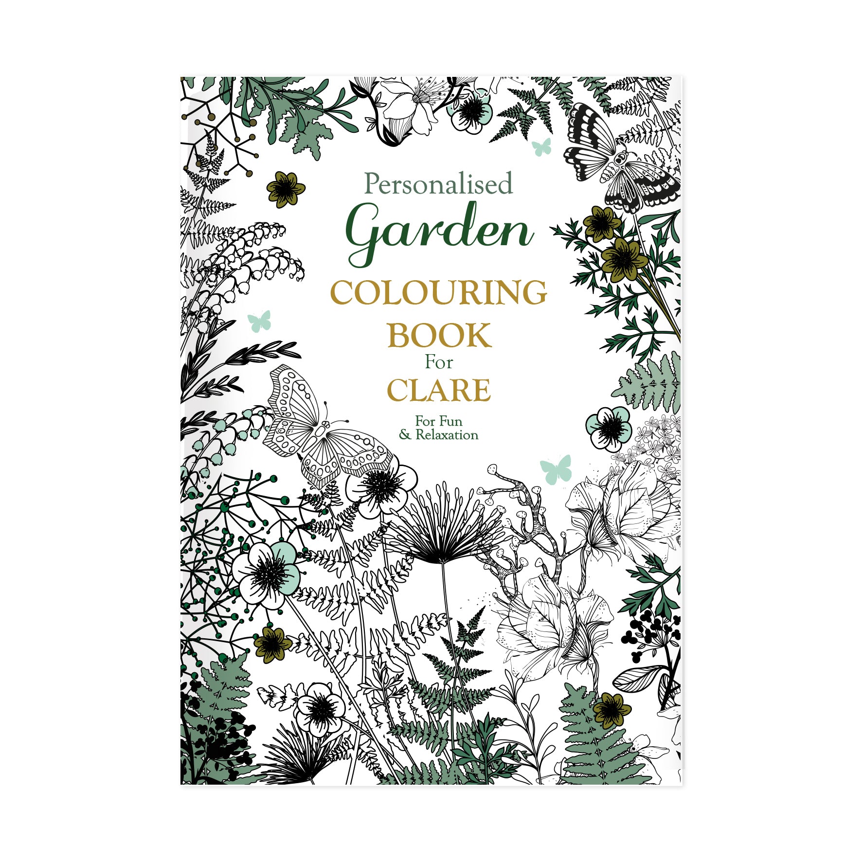 Personalised Gardening Colouring Book - image 2