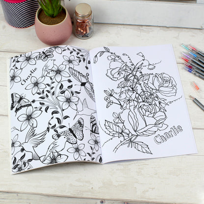 Personalised Gardening Colouring Book - image 4