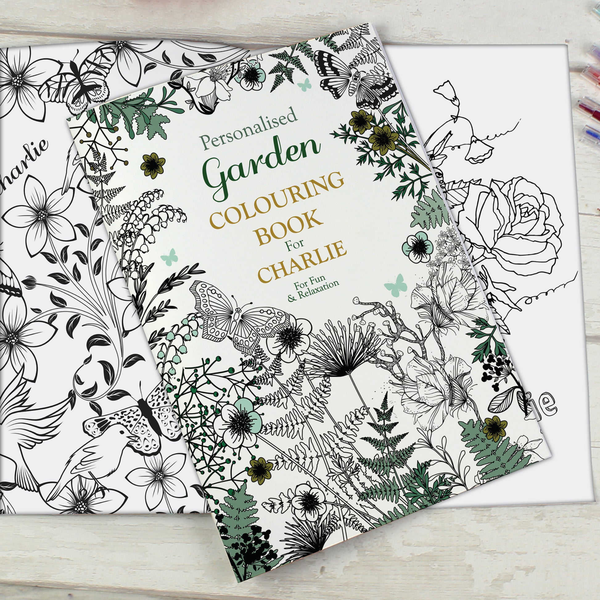 Personalised Gardening Colouring Book - image 5