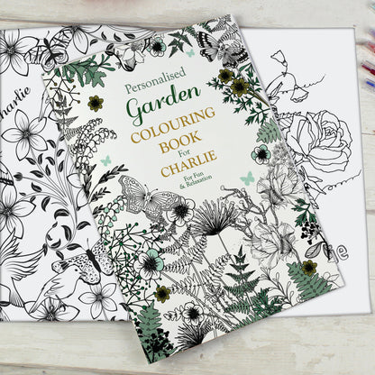 Personalised Gardening Colouring Book - image 5