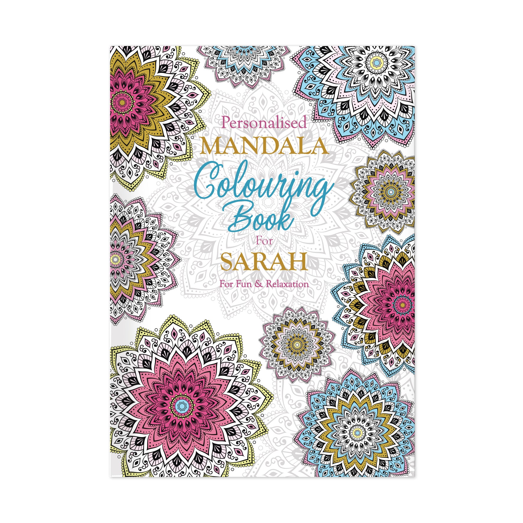 Personalised Mandala Colouring Book - image 2