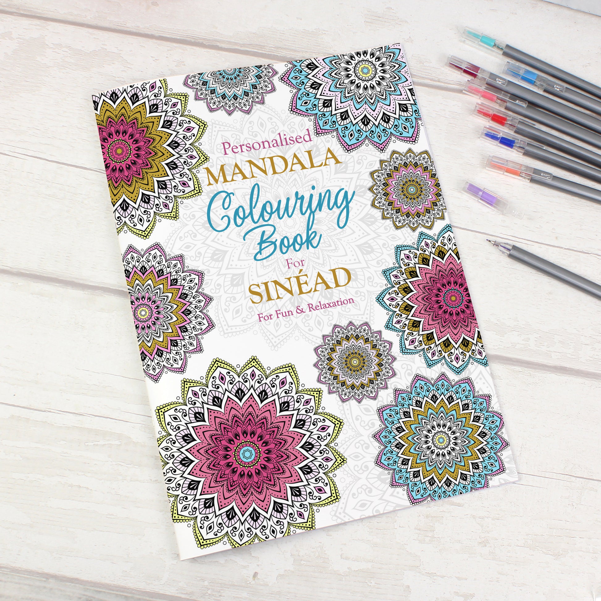 Personalised Mandala Colouring Book - image 3
