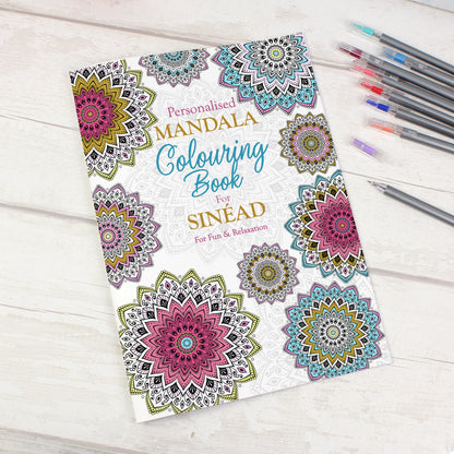 Personalised Mandala Colouring Book - image 3