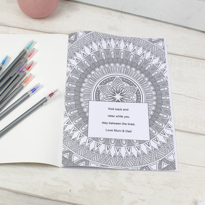 Personalised Mandala Colouring Book - image 4
