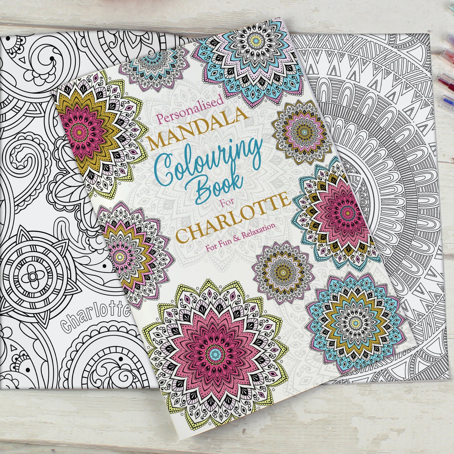 Personalised Mandala Colouring Book - image 6