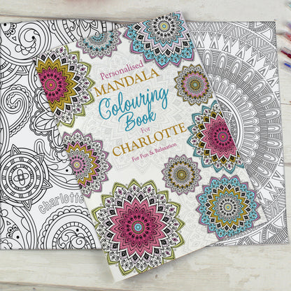 Personalised Mandala Colouring Book - image 6