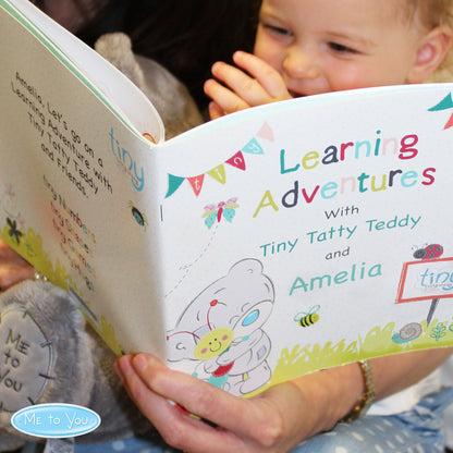 Personalised Tiny Tatty Teddy Learning Adventure Book from Heartfelt Gifts