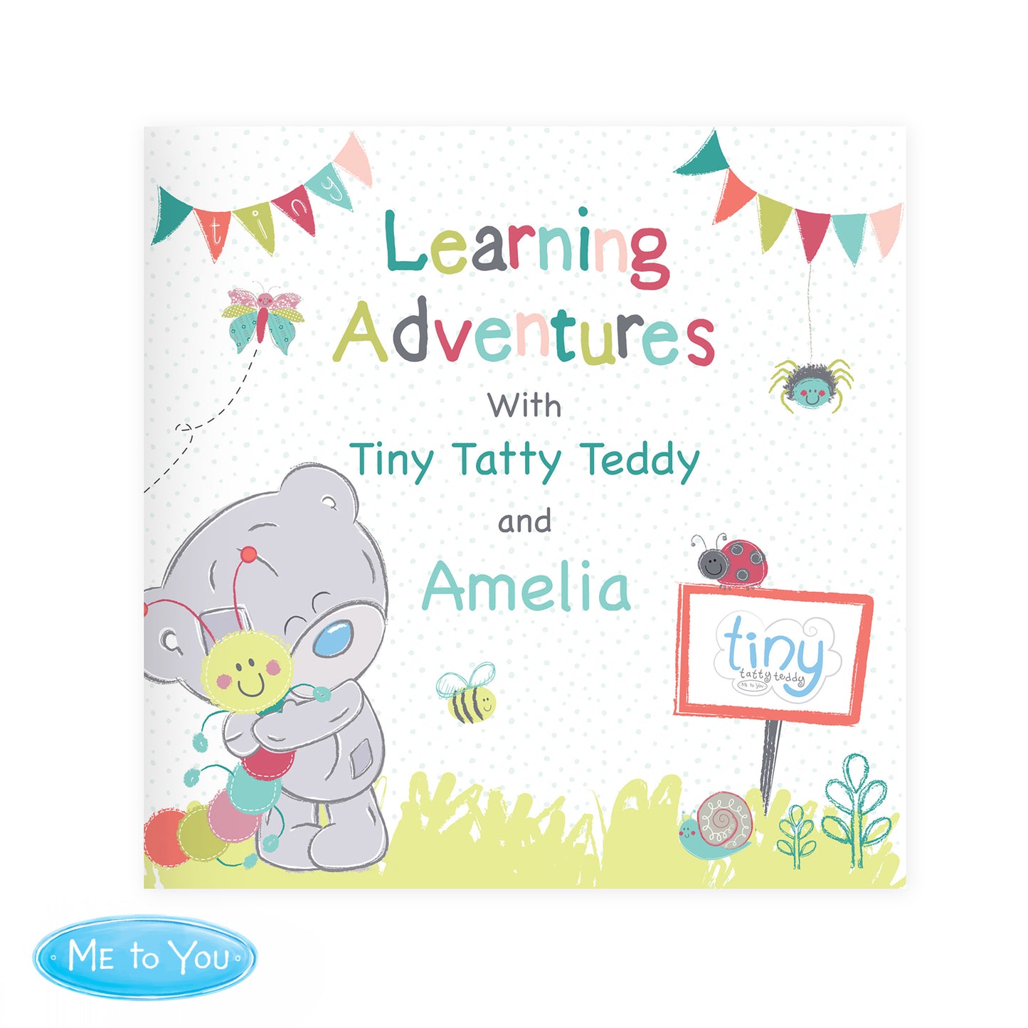 Personalised Tiny Tatty Teddy Learning Adventure Book - image 2