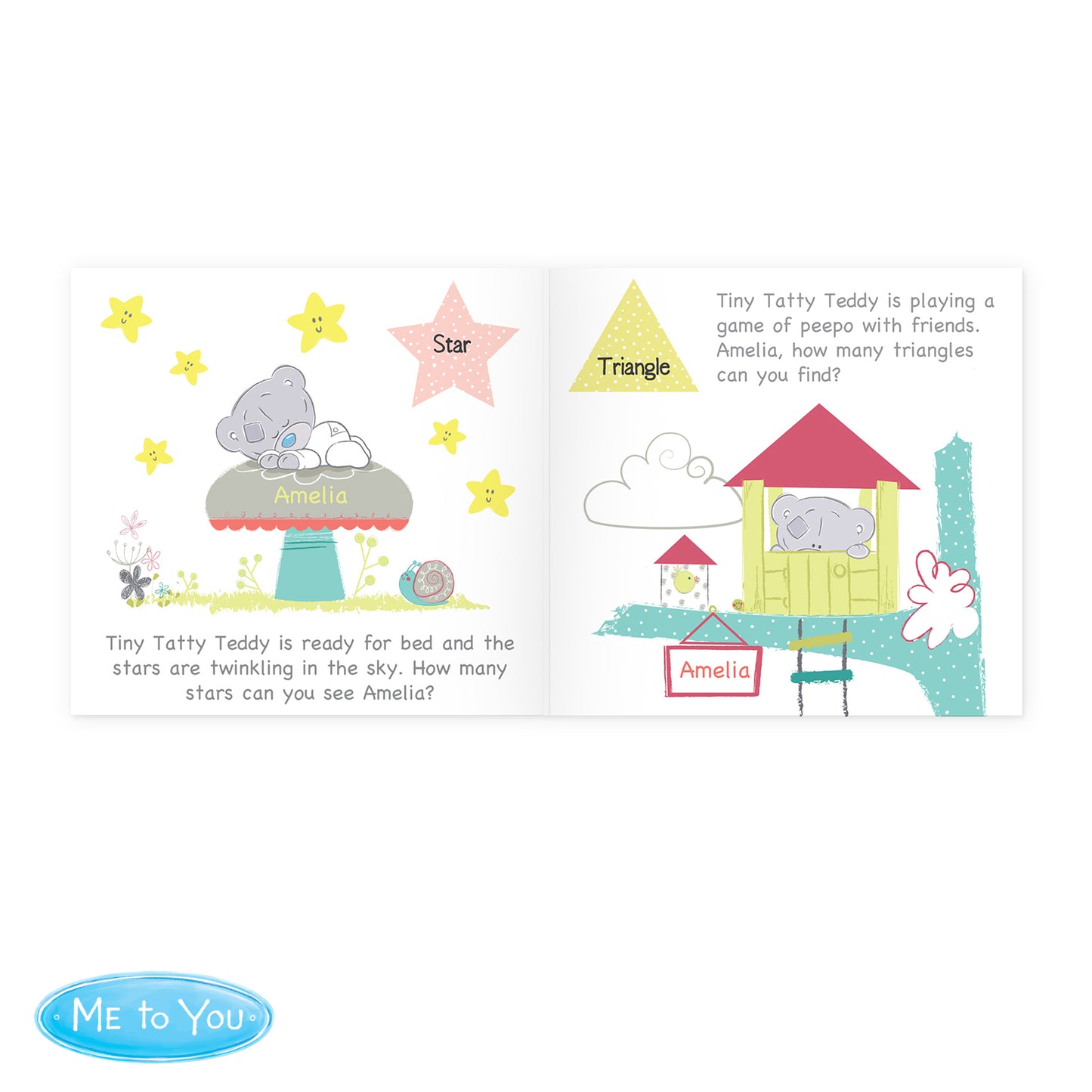 Personalised Tiny Tatty Teddy Learning Adventure Book - image 14