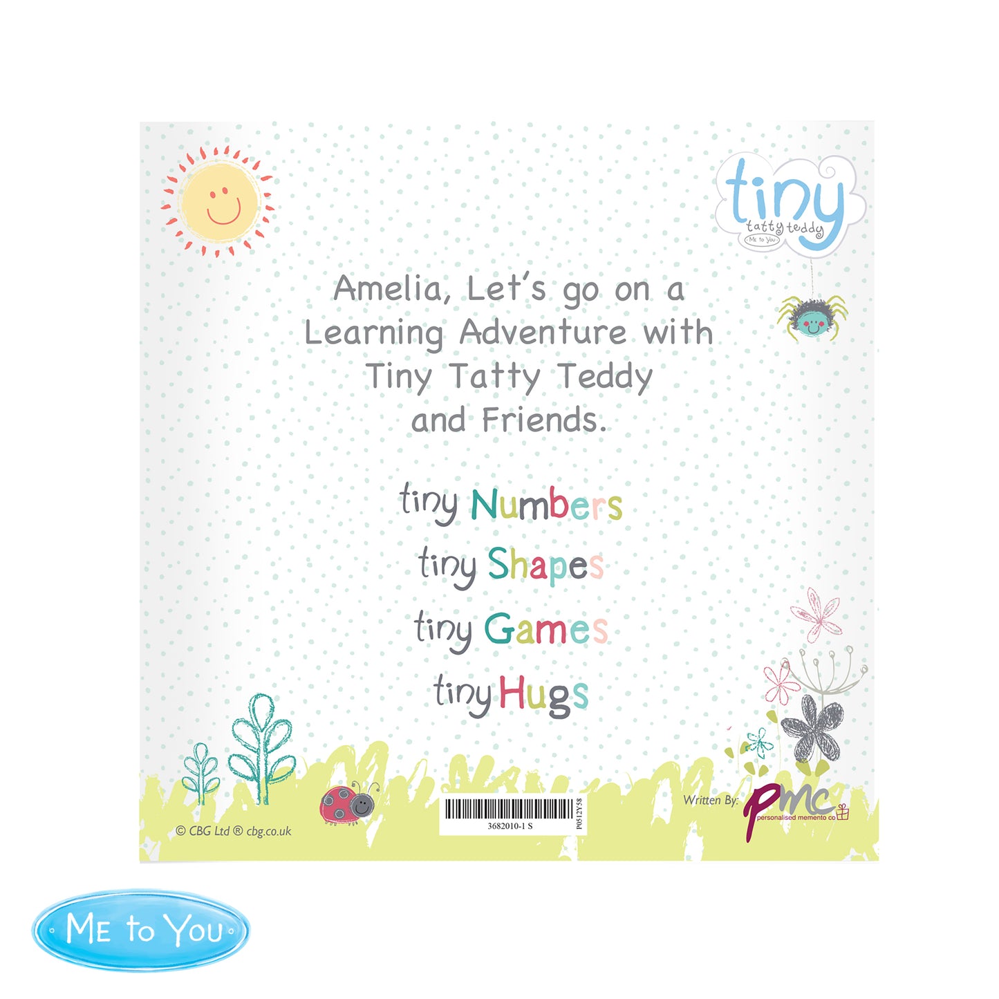 Personalised Tiny Tatty Teddy Learning Adventure Book - image 10