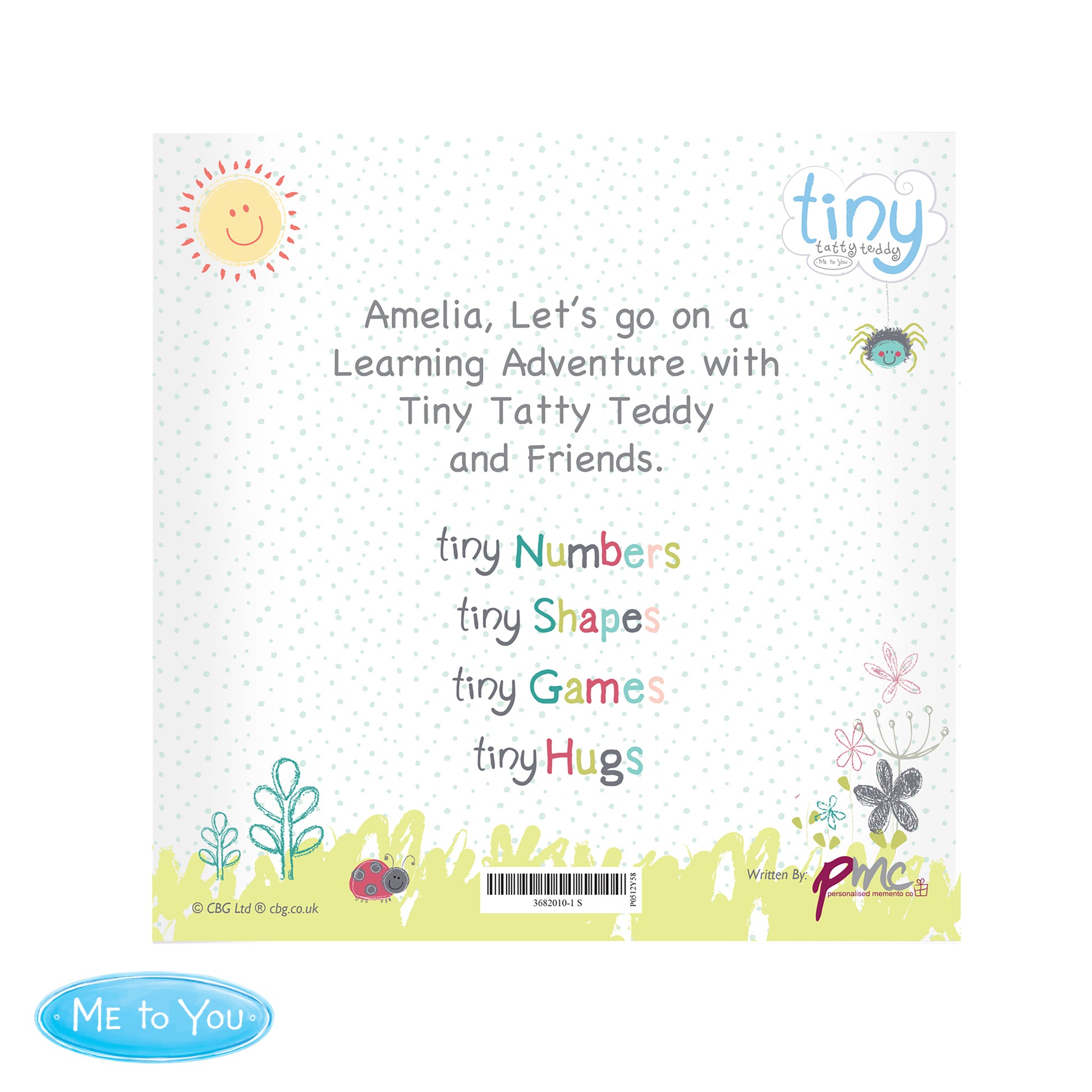 Personalised Tiny Tatty Teddy Learning Adventure Book - image 10