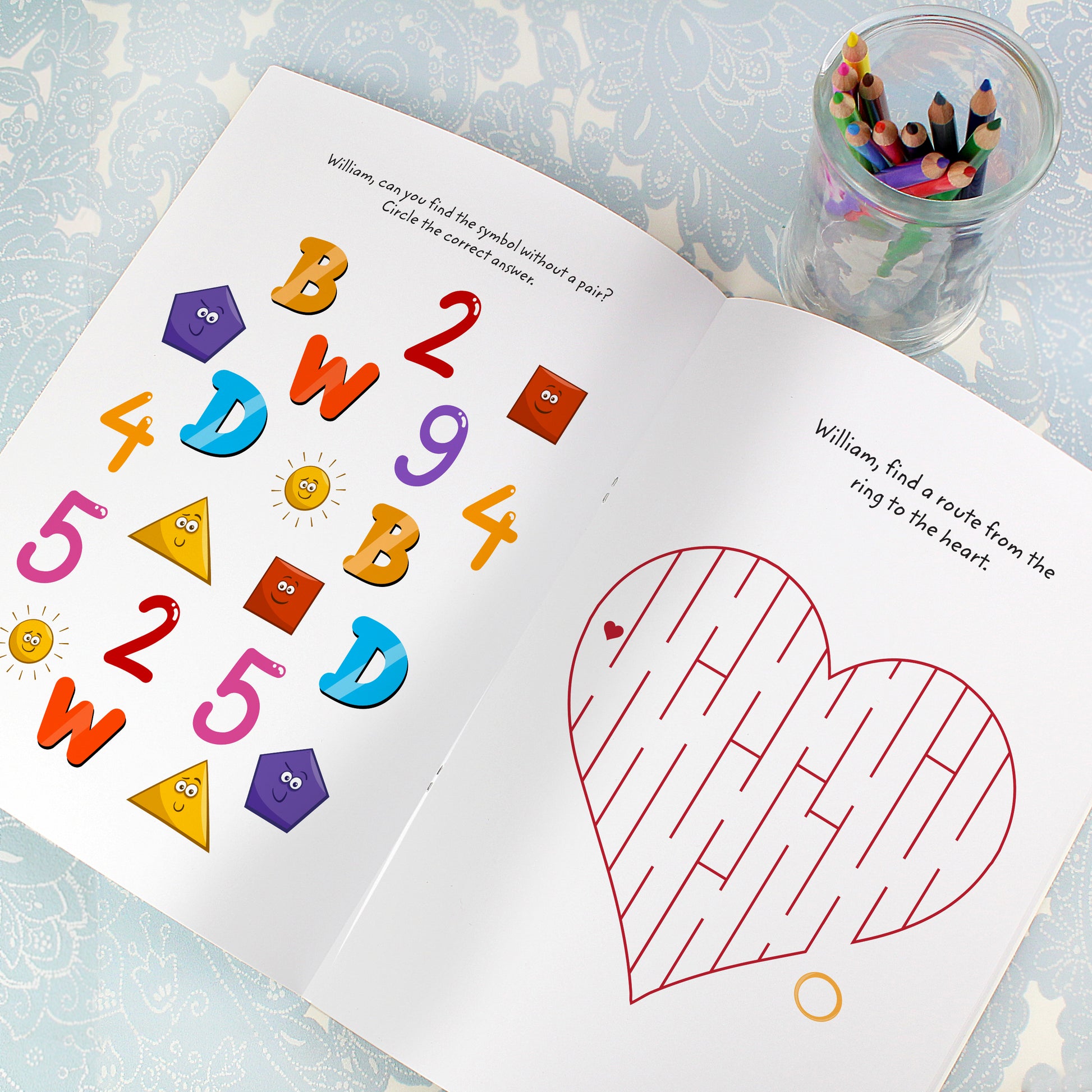 Personalised Wedding Activity Book with Stickers - image 10