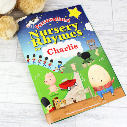 Personalised Nursery Rhyme Book from Heartfelt Gifts