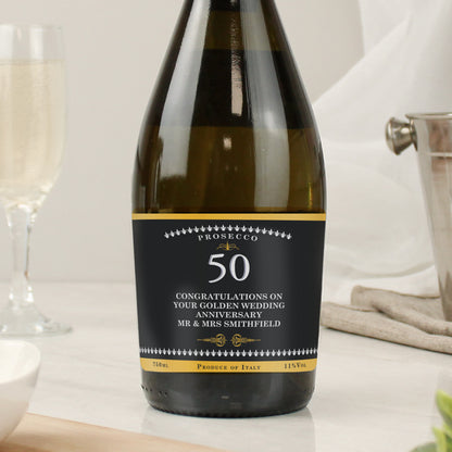 Personalised Birthday And Anniversary Bottle of Prosecco - image 2