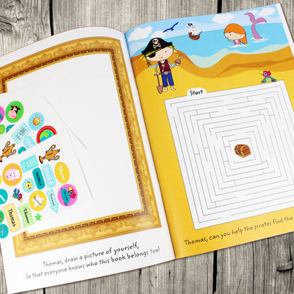 Personalised Activity Book with Stickers - image 4