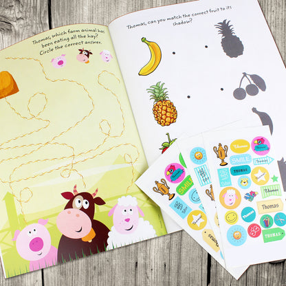 Personalised Activity Book with Stickers - image 5