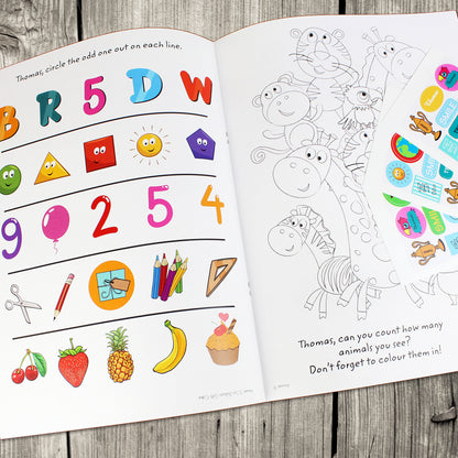 Personalised Activity Book with Stickers - image 6