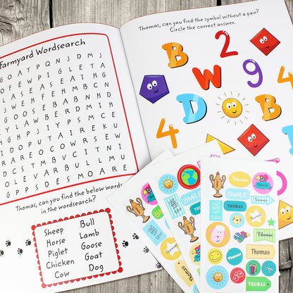 Personalised Activity Book with Stickers - image 9