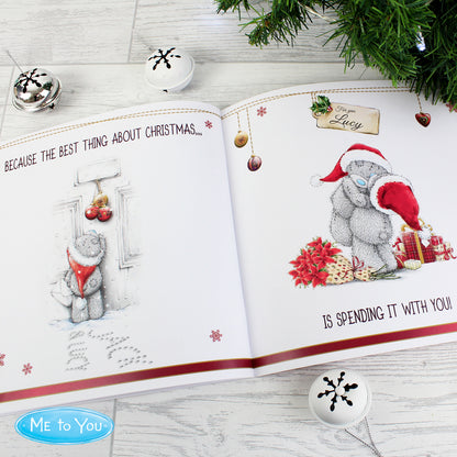 Personalised Me to You The One I Love at Christmas Poem Book - image 7