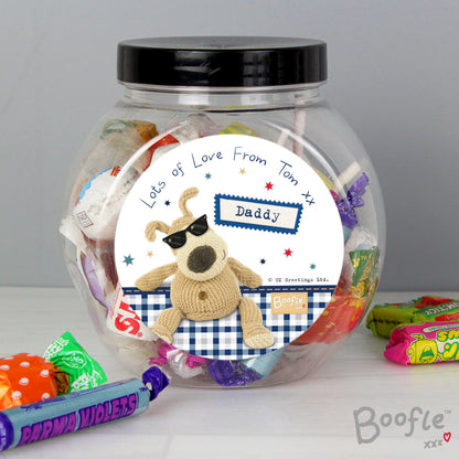 Personalised Boofle Stars Sweet Jar from Heartfelt Gifts