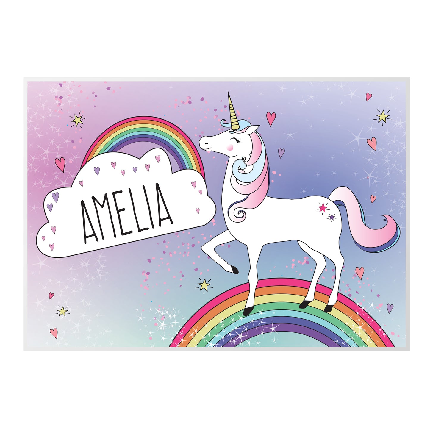 Personalised Unicorn Placemat - image 2