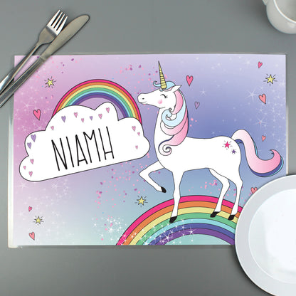 Personalised Unicorn Placemat - image 3