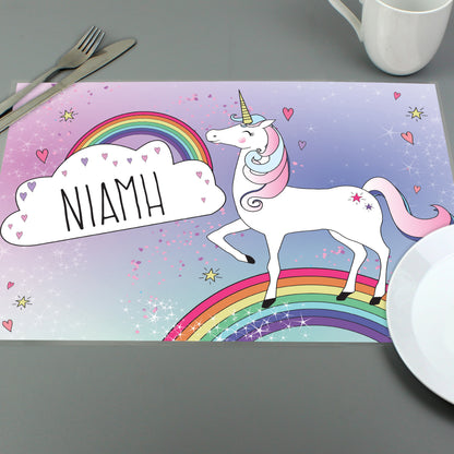 Personalised Unicorn Placemat - image 5