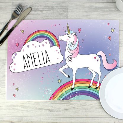 Personalised Unicorn Placemat - image 6