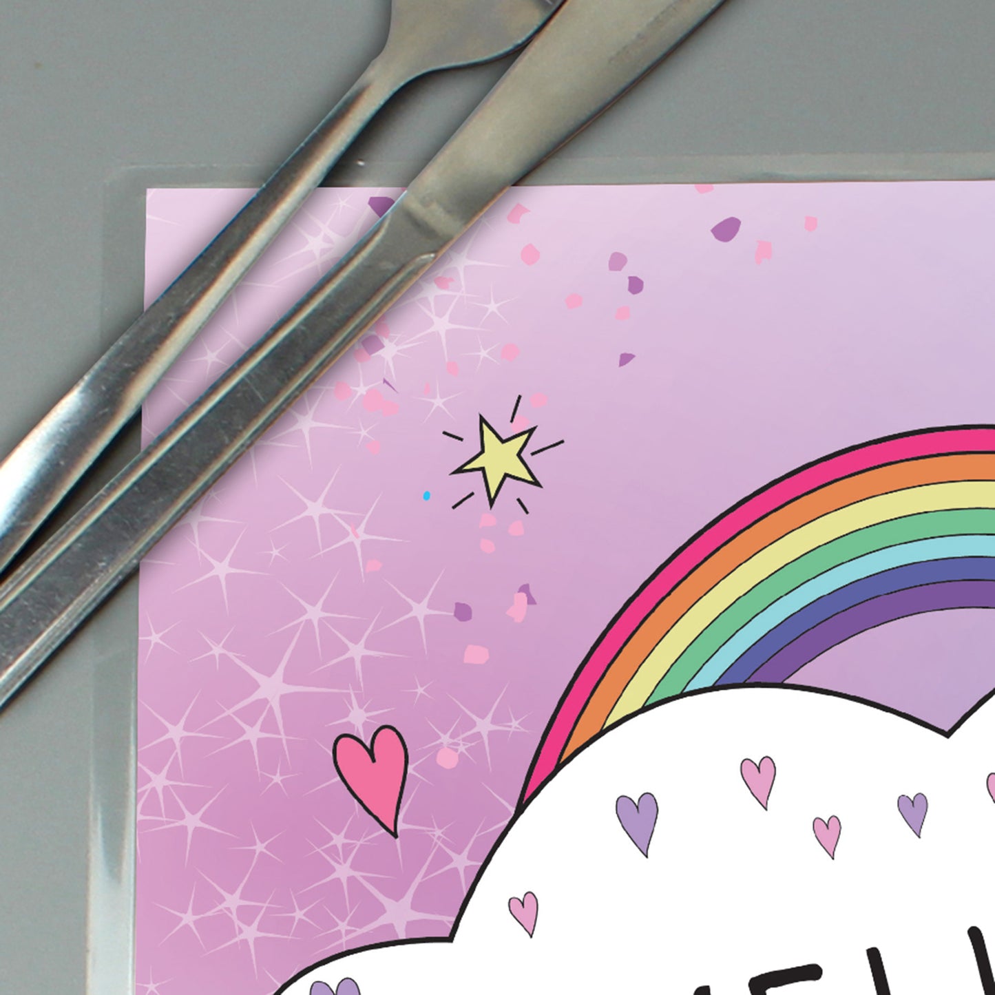 Personalised Unicorn Placemat - image 7