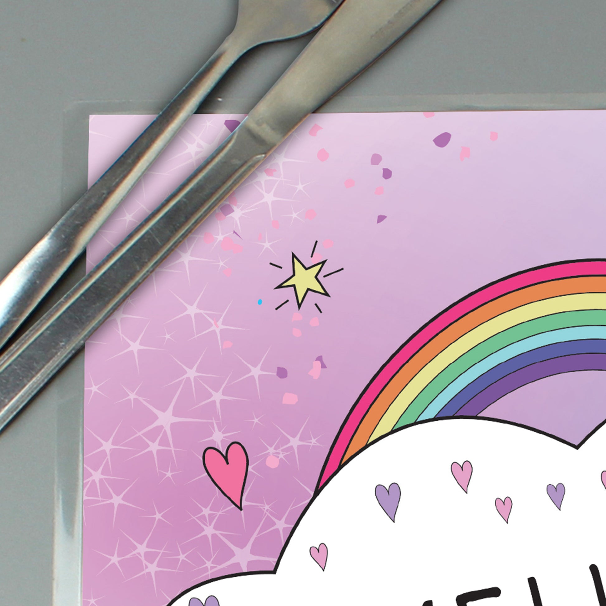 Personalised Unicorn Placemat - image 7