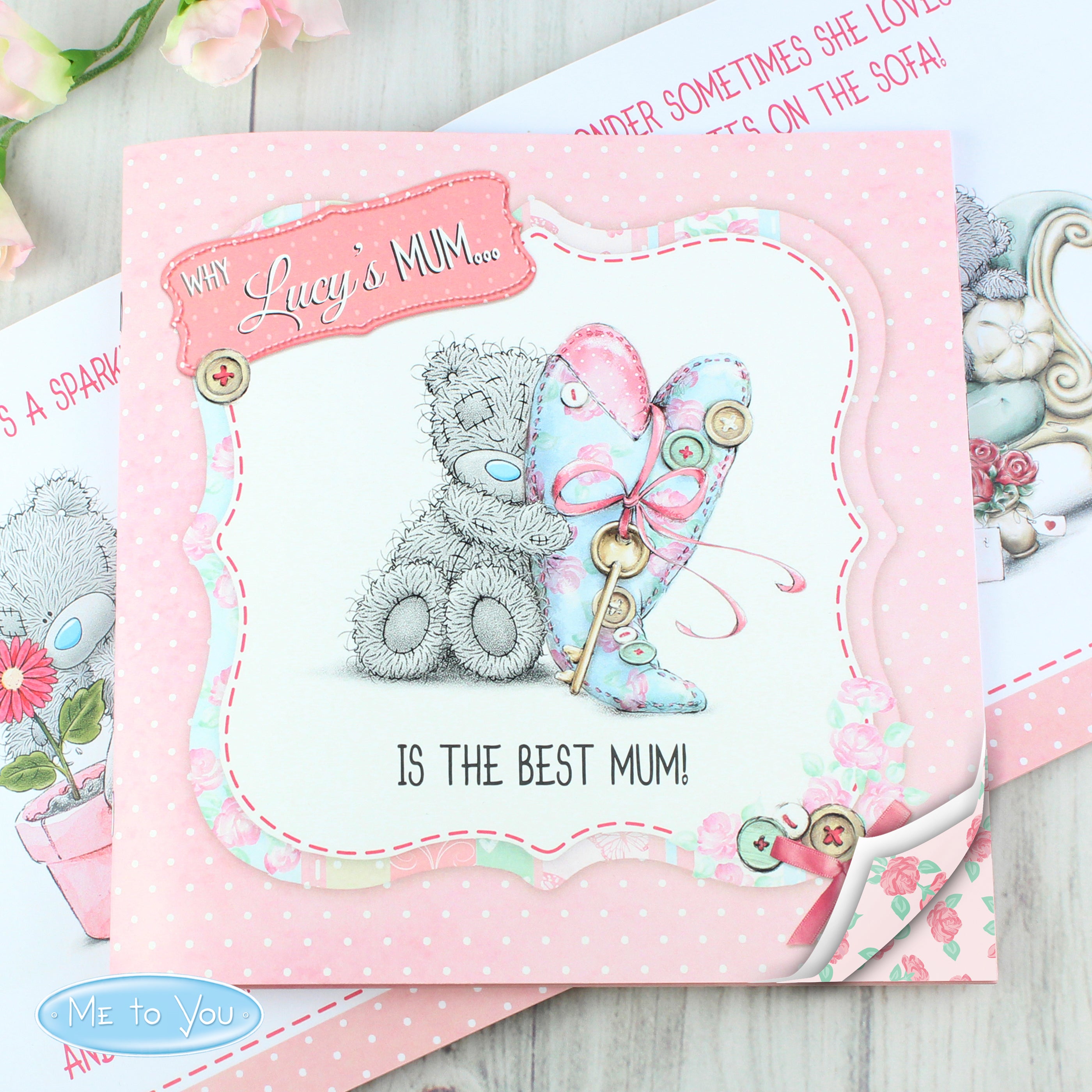 Personalised Me to You Mum Nan Grandma Poem Book from Heartfelt Gifts