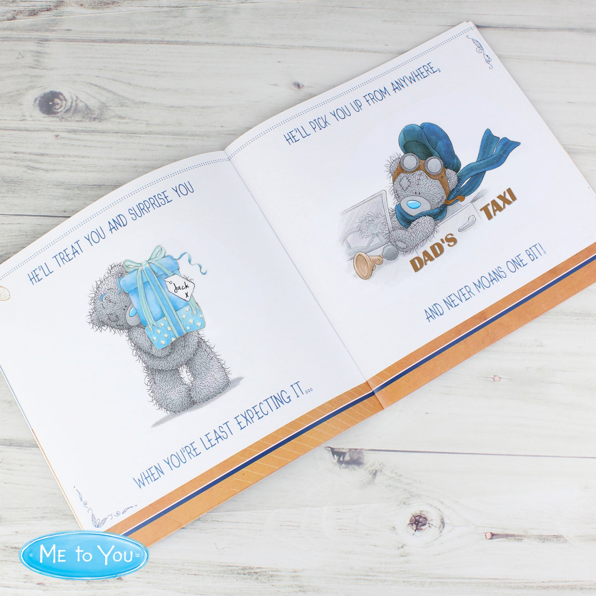 Personalised Me to You For Him Super Hero Poem Book - image 4