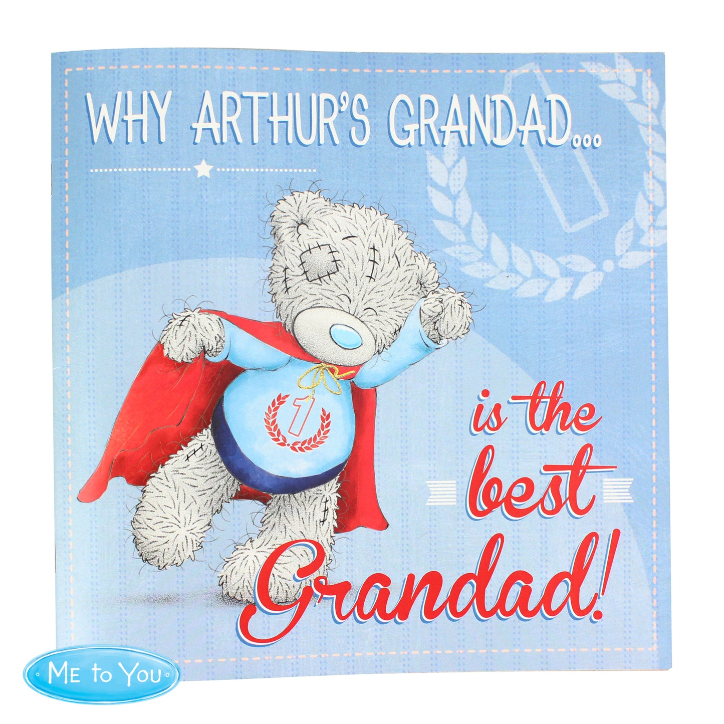 Personalised Me to You For Him Super Hero Poem Book - image 5
