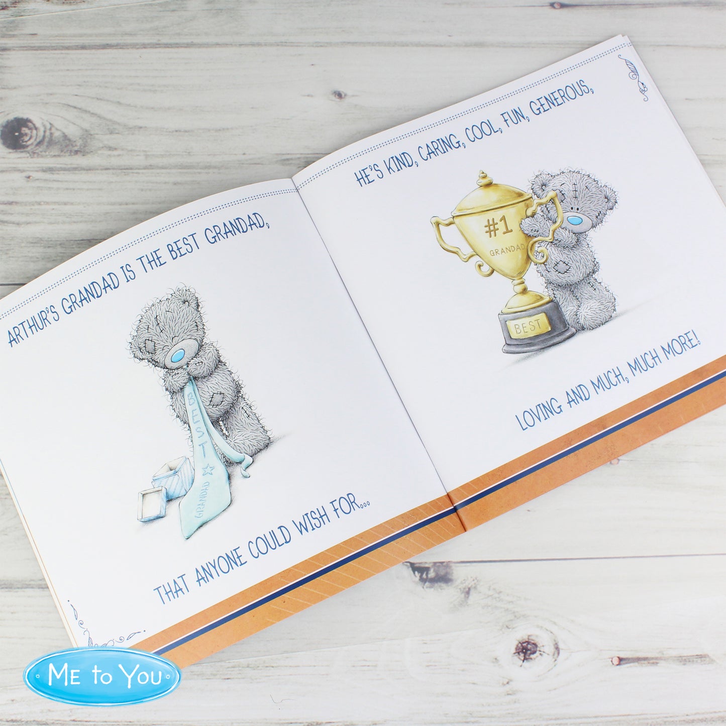 Personalised Me to You For Him Super Hero Poem Book - image 6