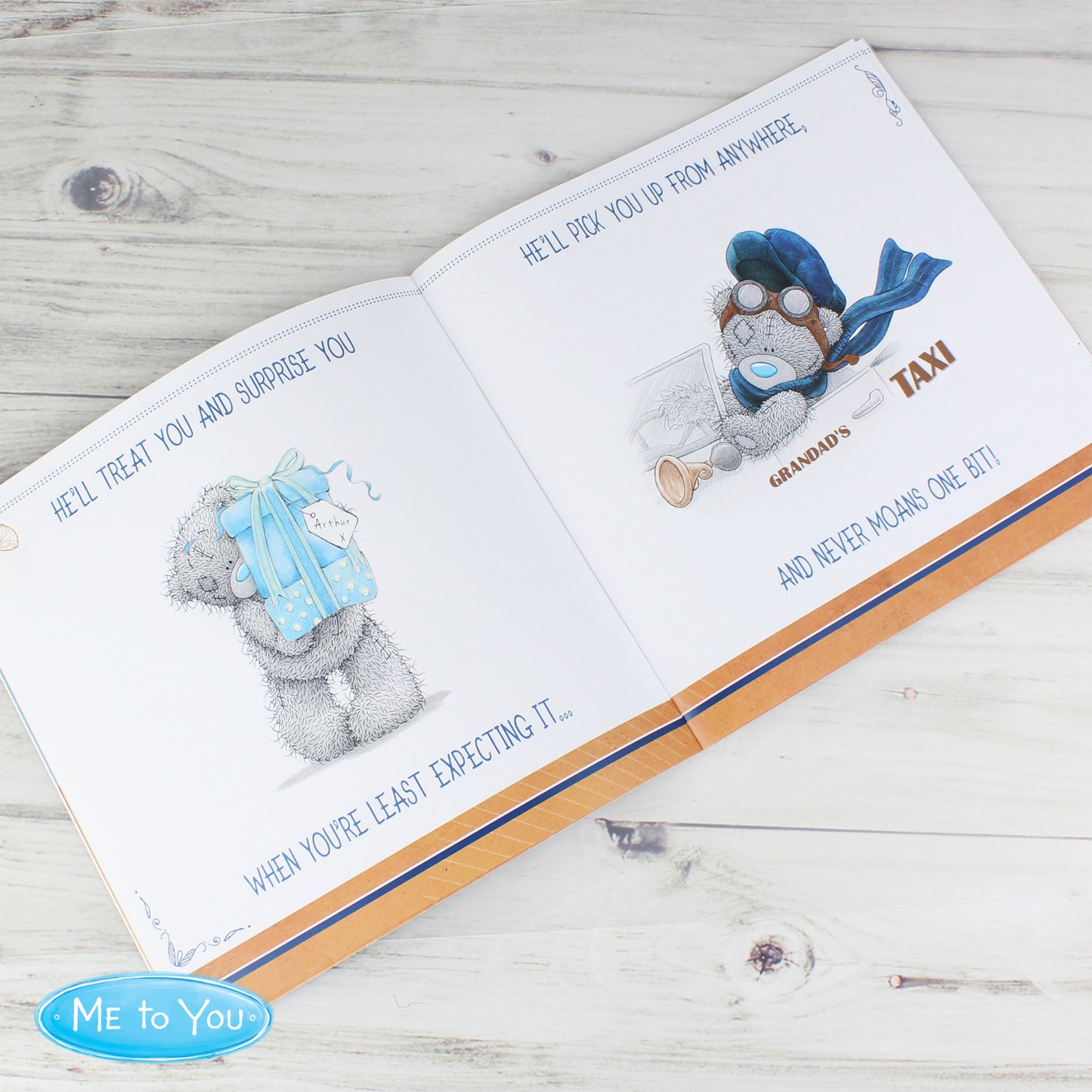 Personalised Me to You For Him Super Hero Poem Book - image 7
