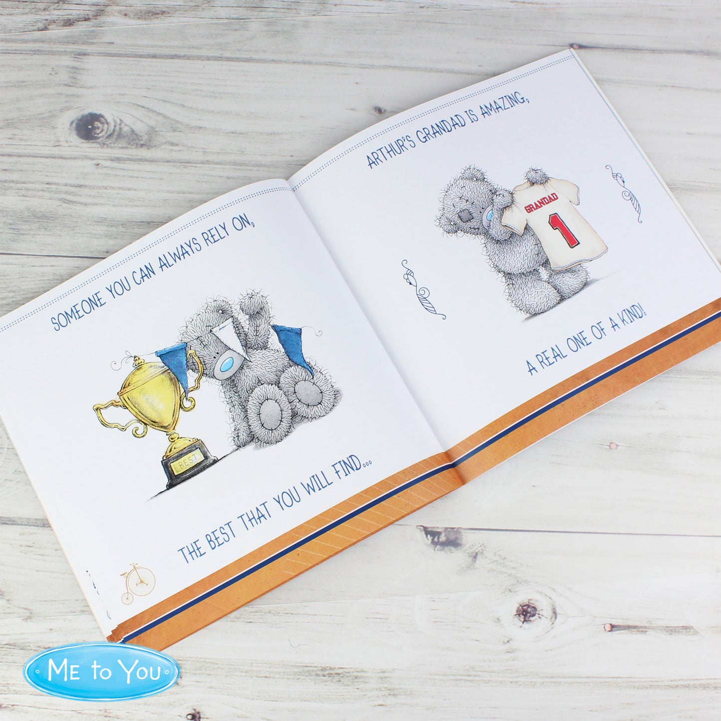 Personalised Me to You For Him Super Hero Poem Book - image 9
