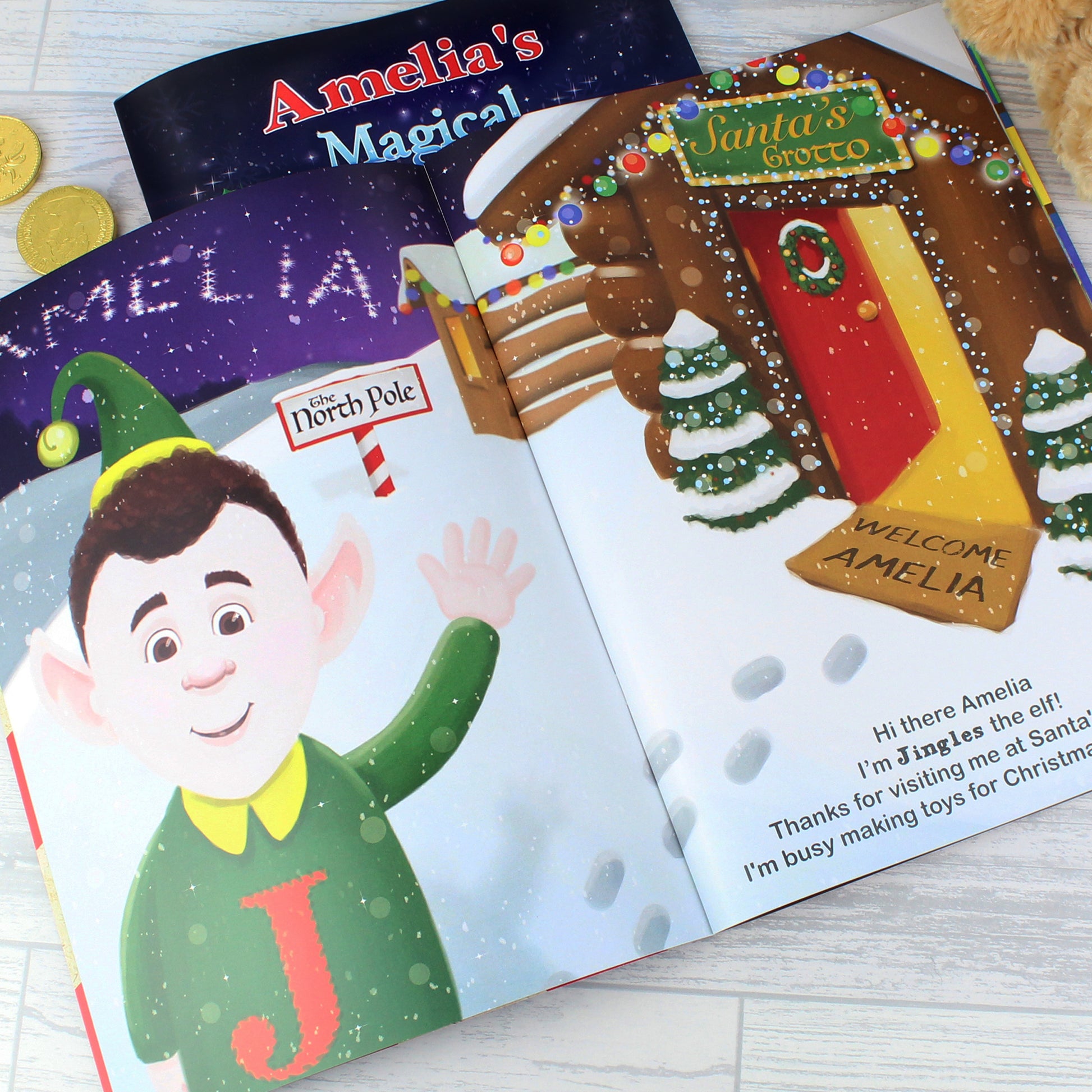 Personalised Magical Christmas Adventure Story Book - image 5