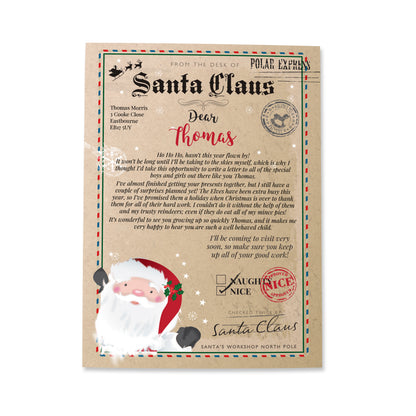 Personalised Santa Claus Letter - image 2