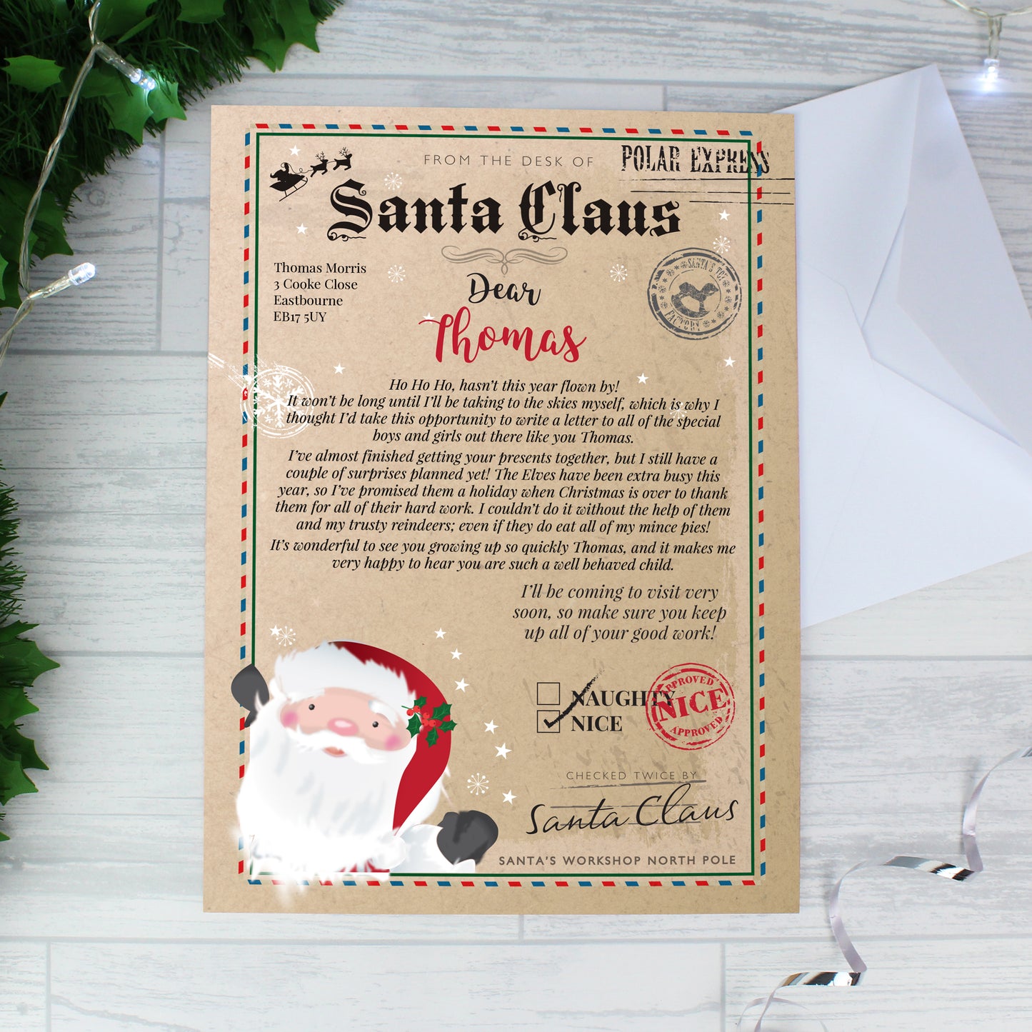 Personalised Santa Claus Letter - image 3