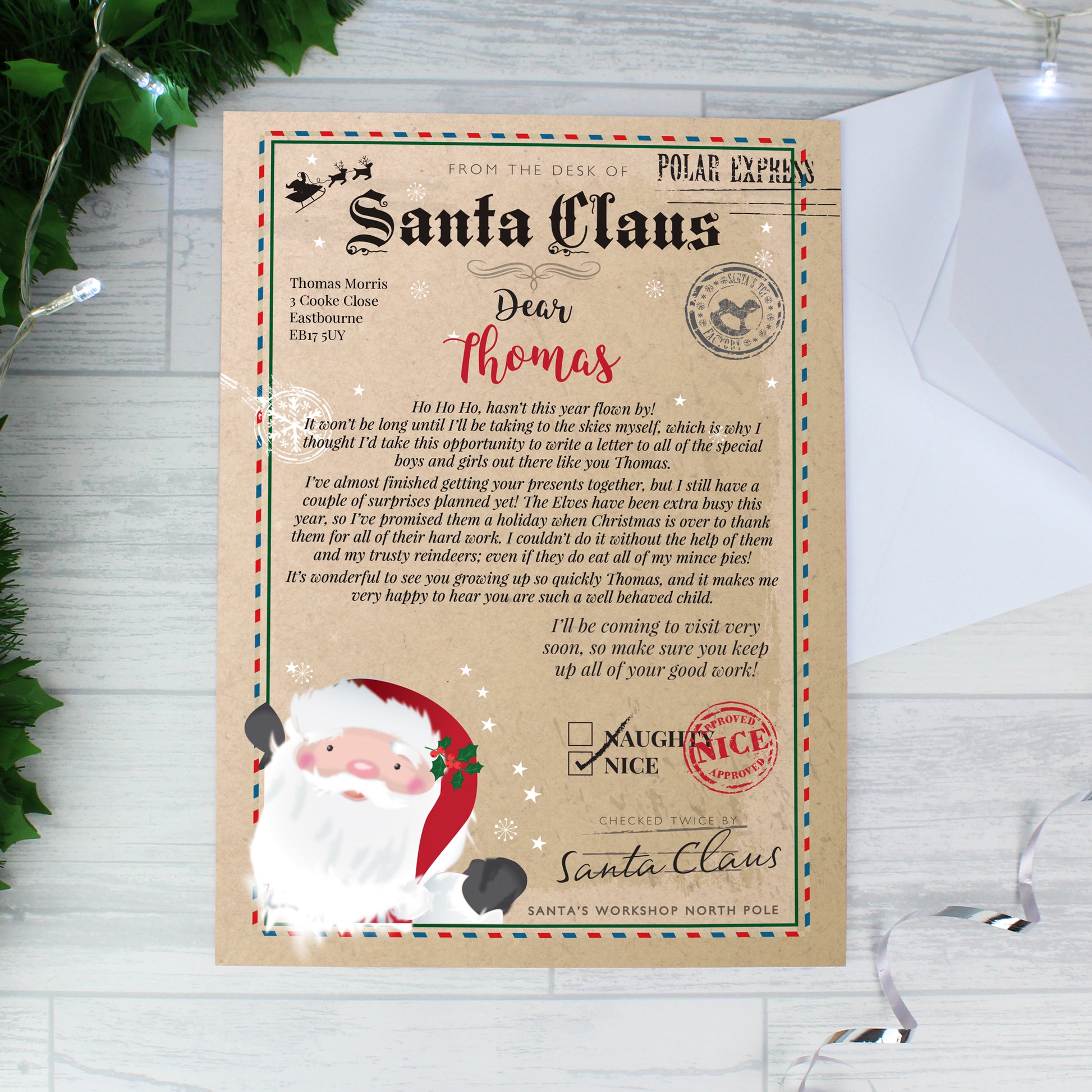 Personalised Santa Claus Letter - image 3