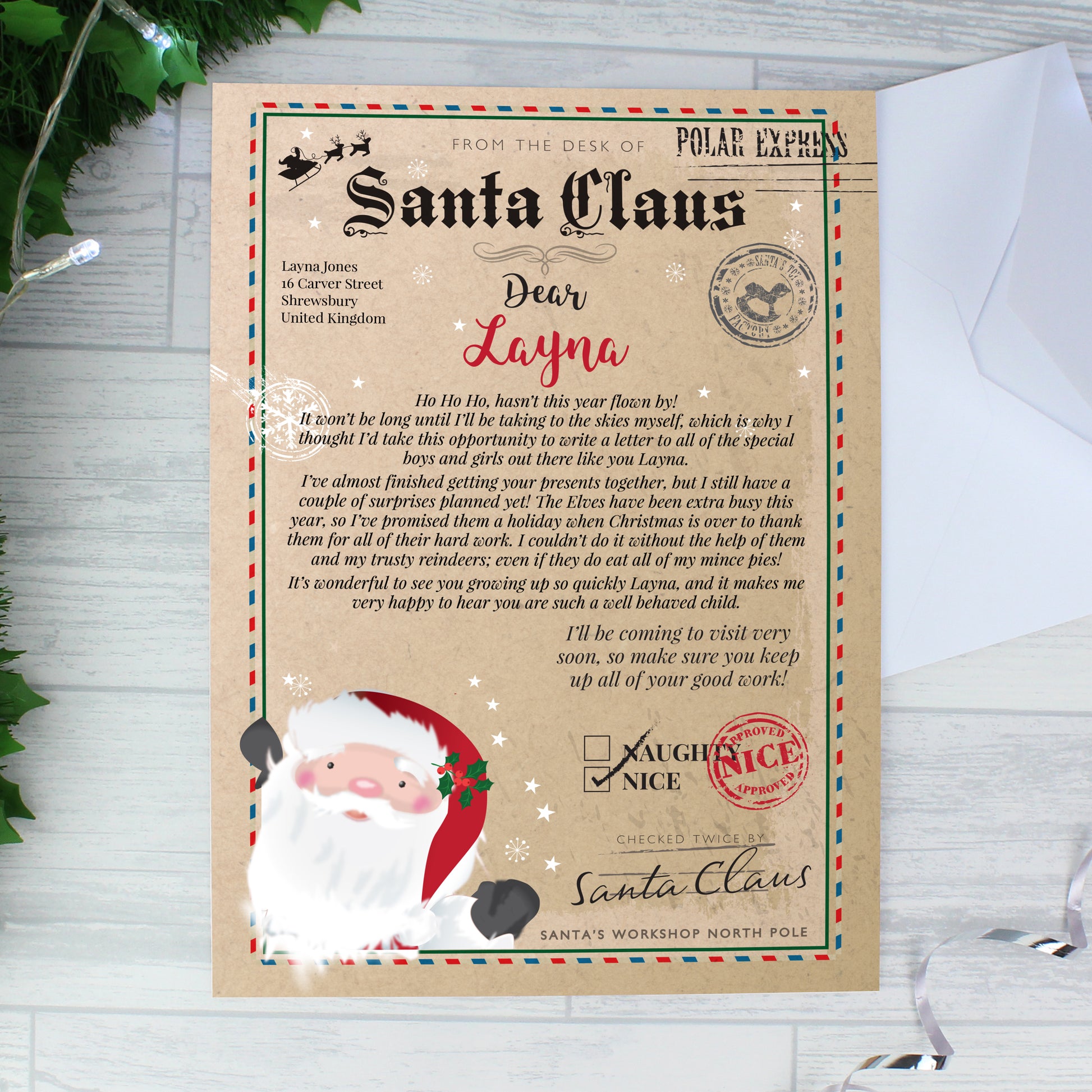 Personalised Santa Claus Letter - image 6