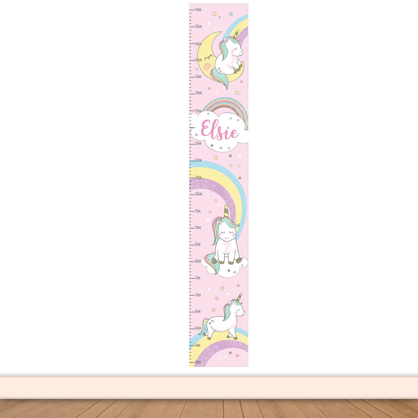 Personalised Baby Unicorn Height Chart - image 5