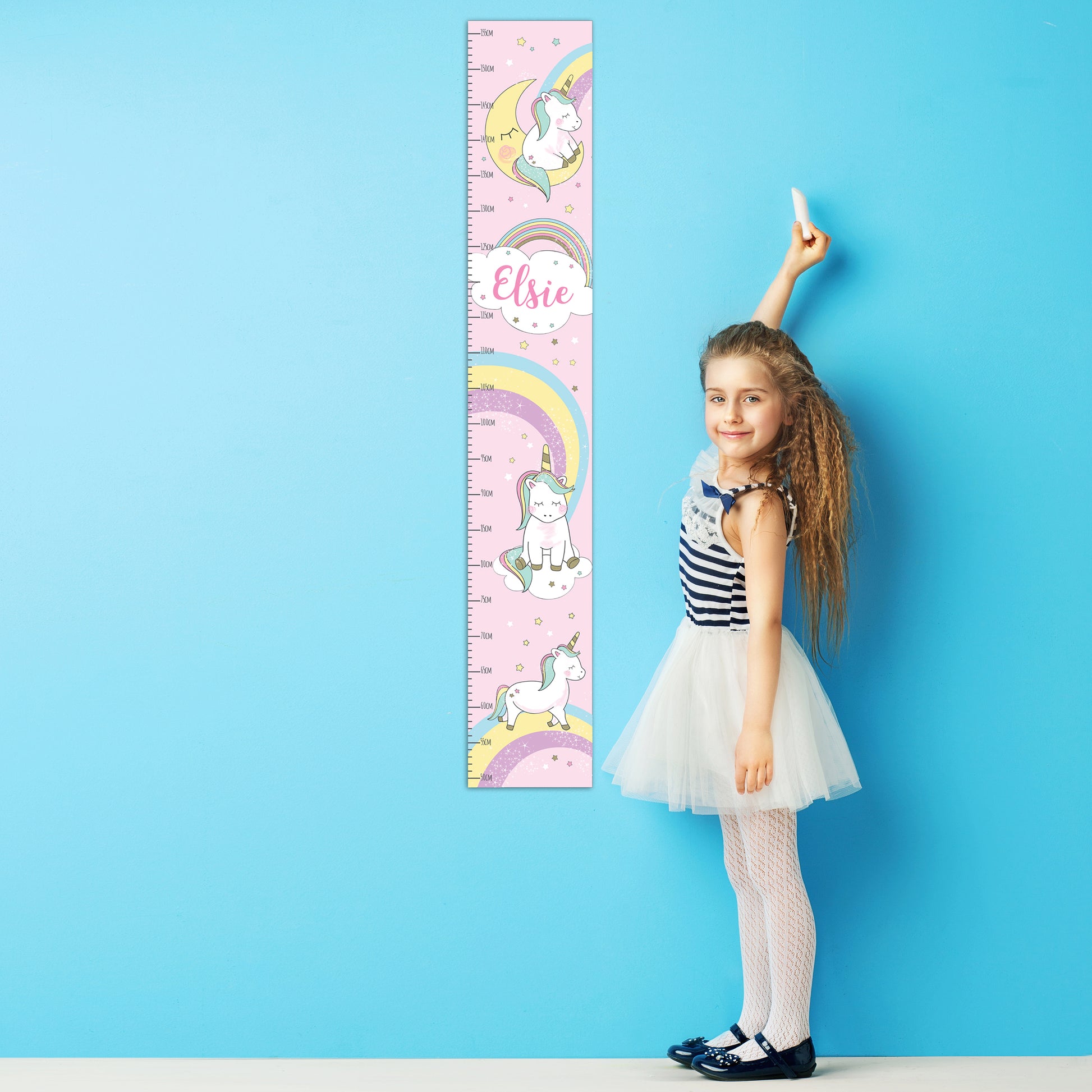 Personalised Baby Unicorn Height Chart - image 7
