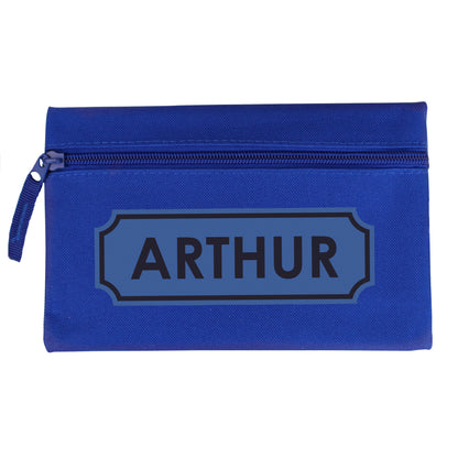 Personalised Blue Pencil Case - image 5