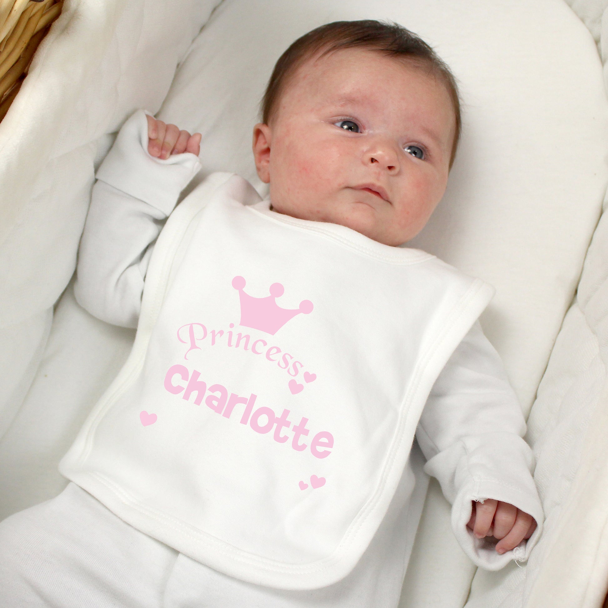 Personalised Princess Bib from Heartfelt Gifts