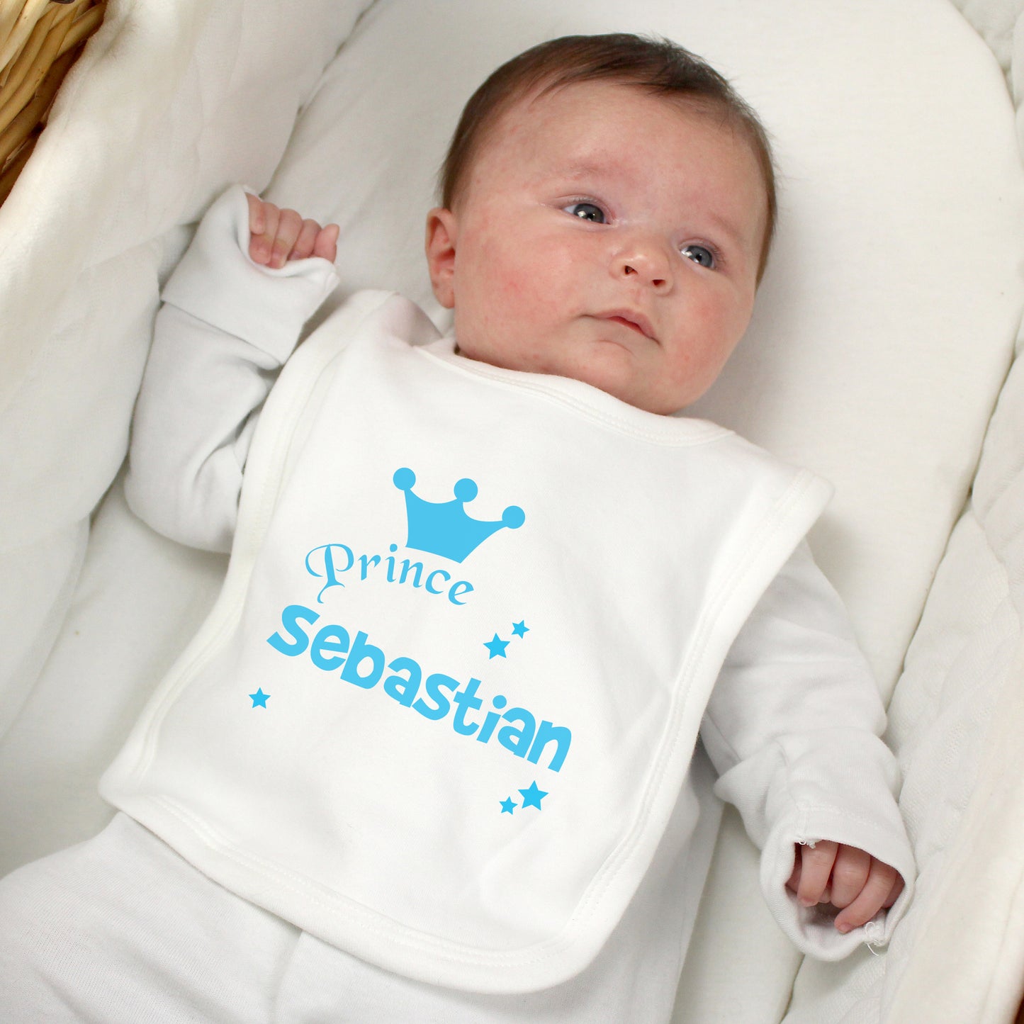 Personalised Prince Bib from Heartfelt Gifts
