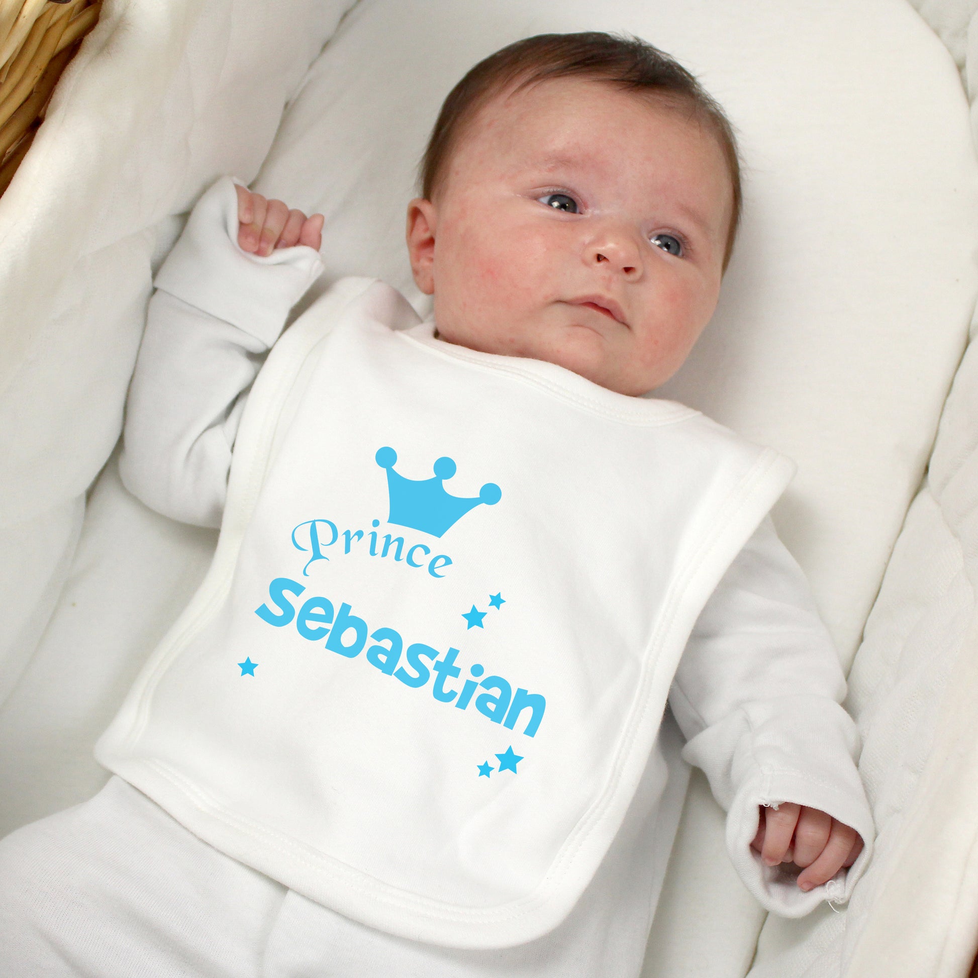 Personalised Prince Bib from Heartfelt Gifts