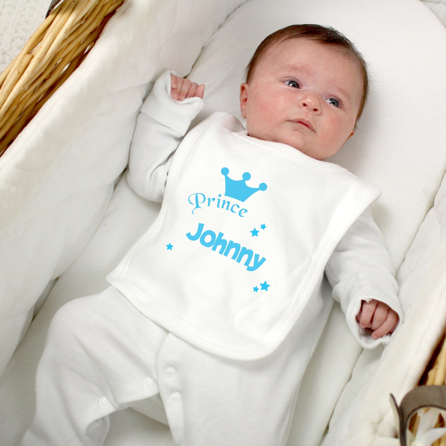Personalised Prince Bib - image 3