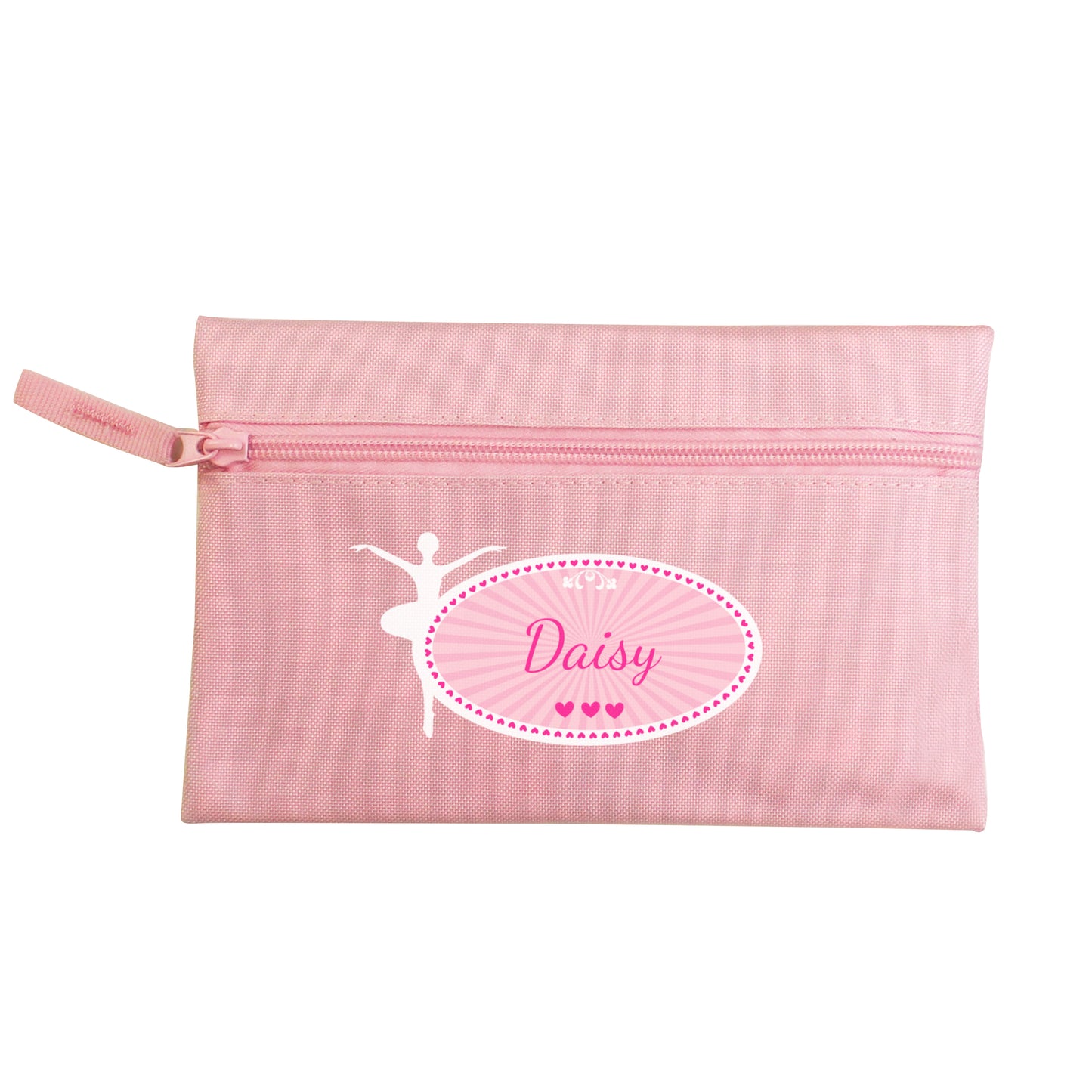 Personalised Ballerina Pink Pencil Case - image 5