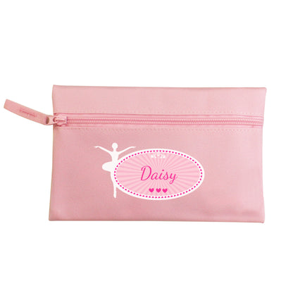 Personalised Ballerina Pink Pencil Case - image 5